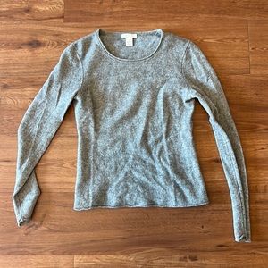 Cashmere sweater gray
